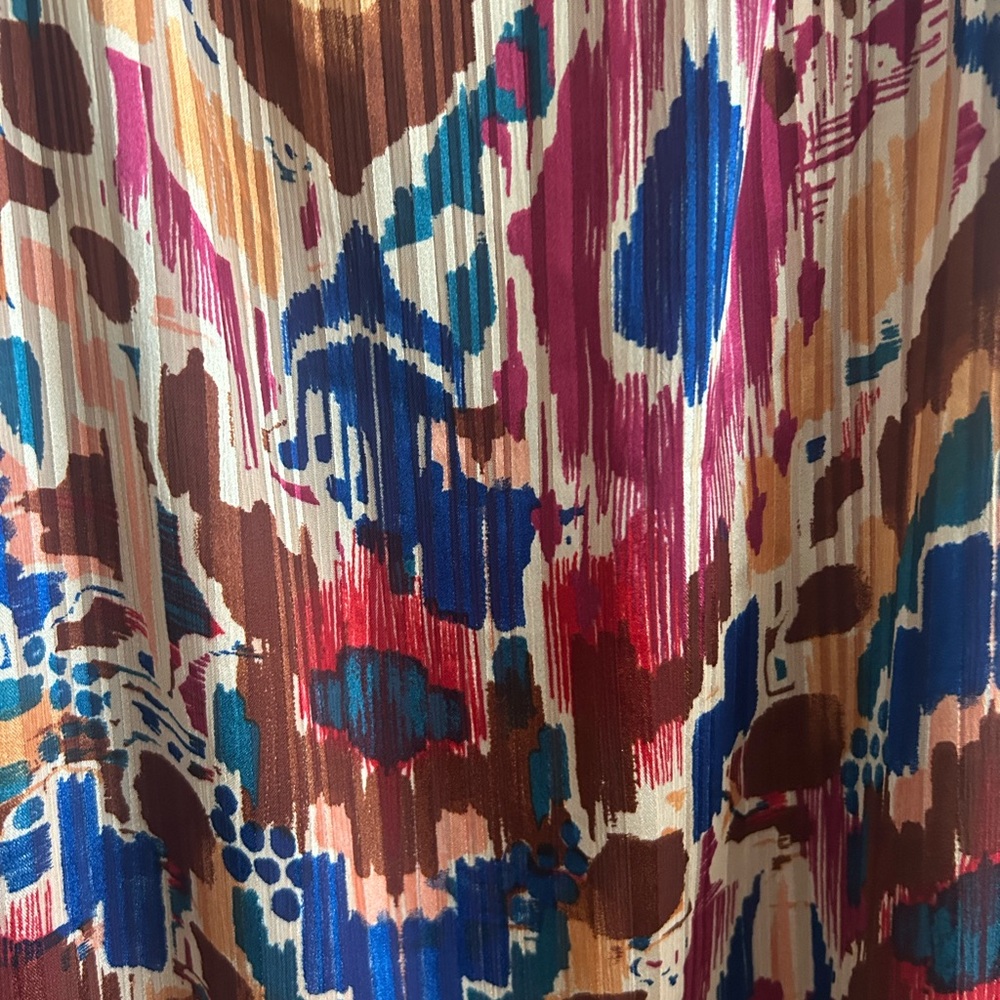 Multicolor unique Sleeveless Maxi Dress - Picture 4 of 10